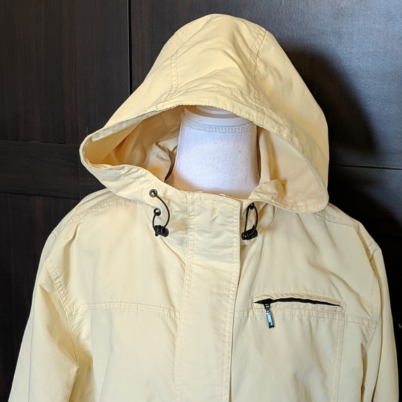 Eddie Bauer XXL Pale Yellow Lined Jacket - Picture 2 of 9